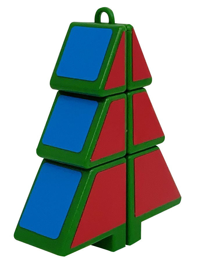 Festive Christmas Tree Rubik's Cube Toy for Kids Ages 7-14