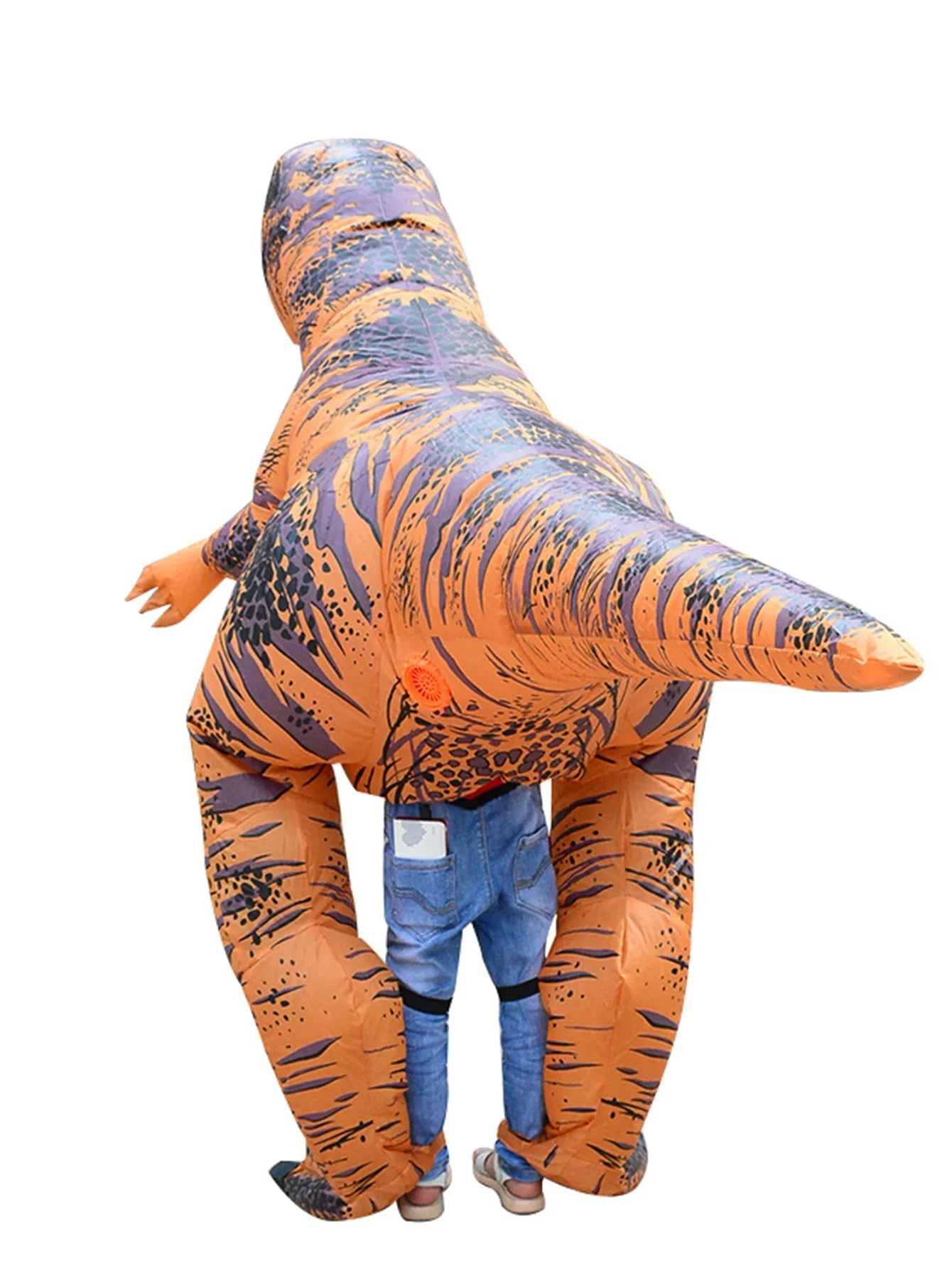 Halloween Dinosaur Inflatable Costume Party Fun Role Play Dinosaur Inflatable Mascot Costume