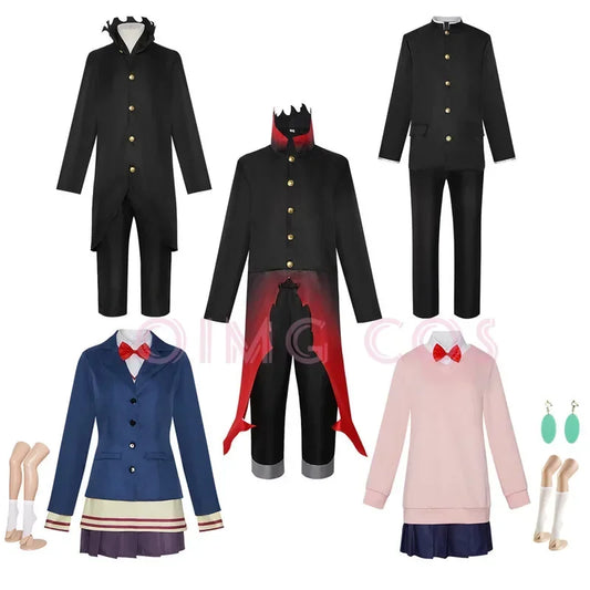DAN DA DAN Momo Ayase Cosplay Costume School Adult Uniform Carnival Anime Uniform Halloween Party Costumes Masquerade Women Game