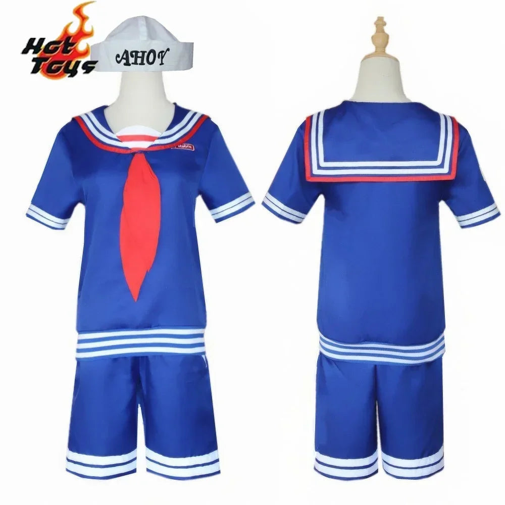 Halloween C.Steve Harrington Cosplay Costume pour adultes, chemise, pantalon, chapeau, glaçures, fête de carnaval